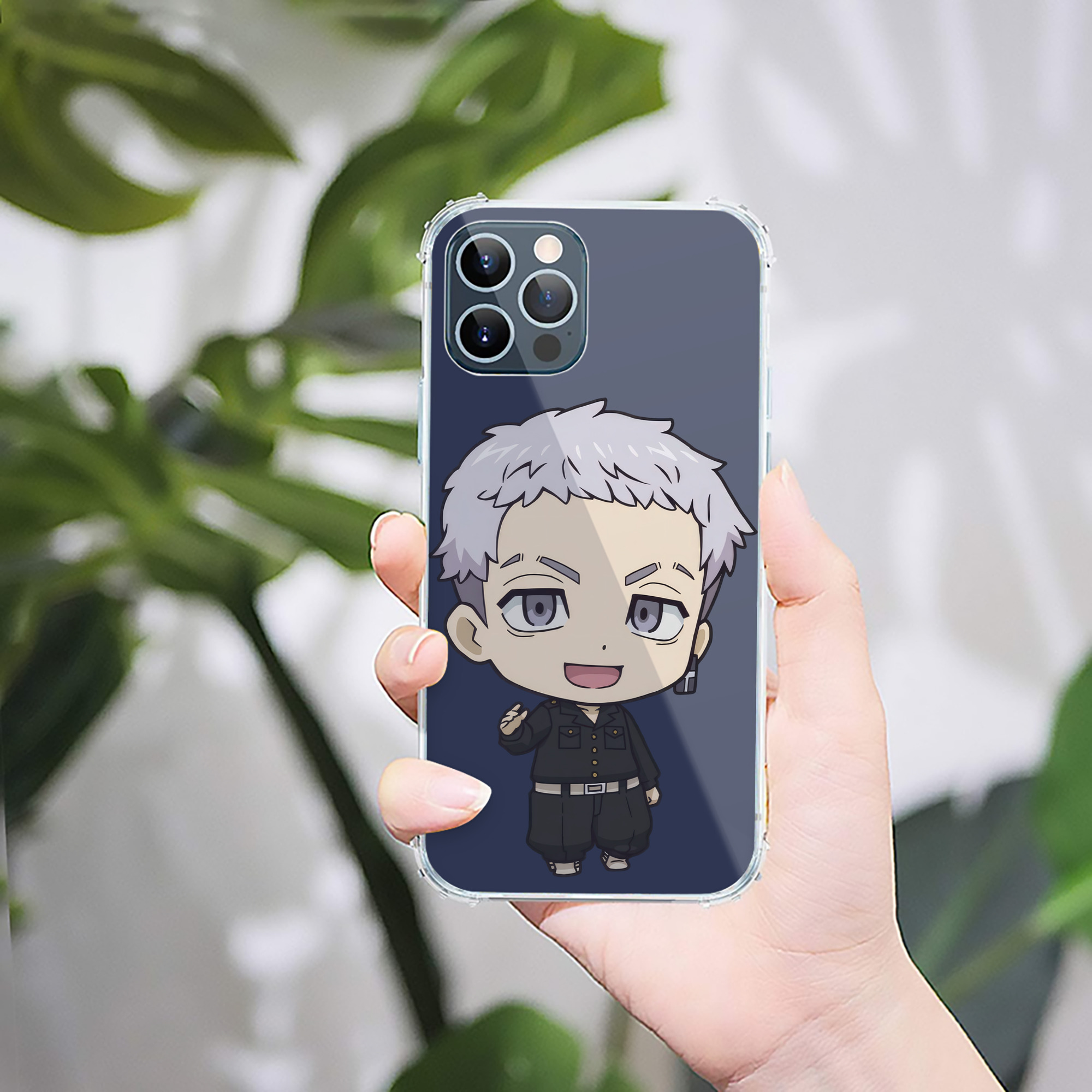 （画像用） 東京リベンジャーズ Tokyo Revengers 【iPhone 12シリーズ対応】透明スマホケース（クリアソフトケース）